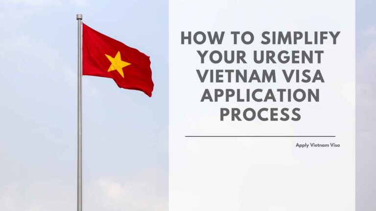 urgent vietnam visa