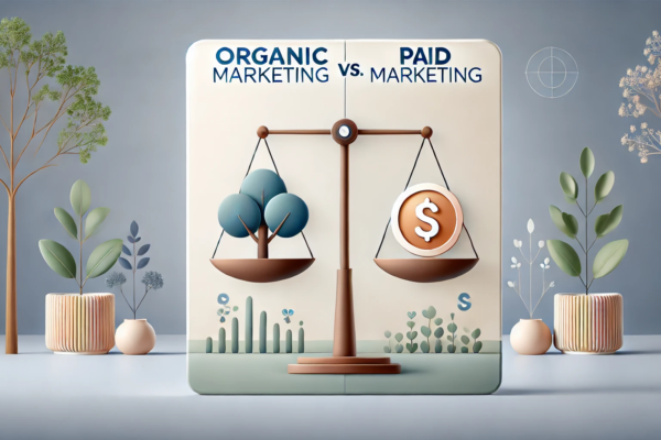 Organic vs. Paid Marketing.