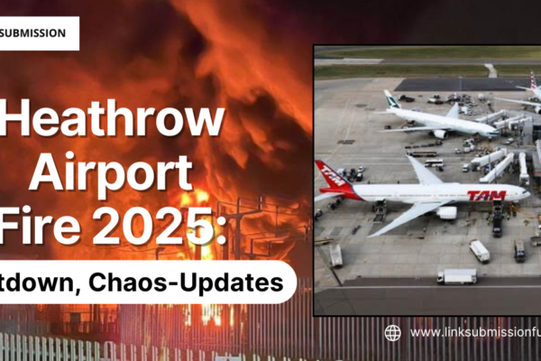 Heathrow Airport- Fire at a Power Station.