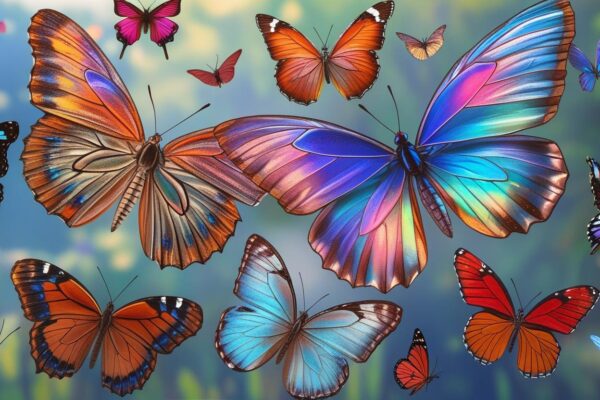 butterflies