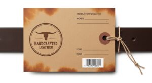 Custom Belt Tags